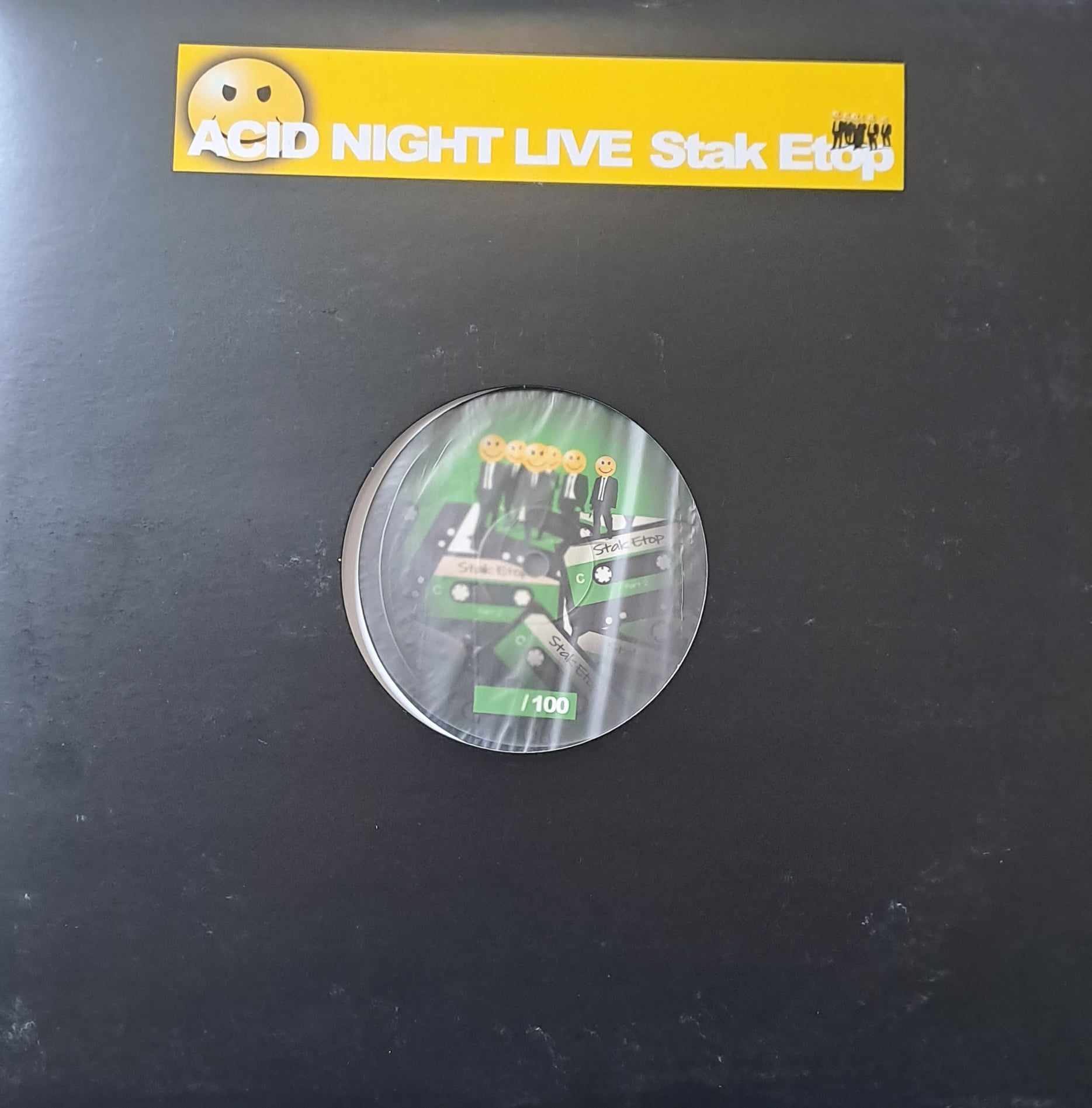 Acid Night Live 08 & 09 (double album) - vinyle acid